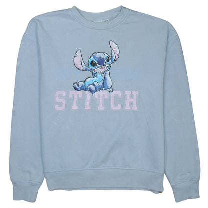 Womens UK Size S Primark Blue Pullover Sweatshirt