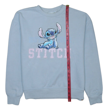 Womens UK Size S Primark Blue Pullover Sweatshirt