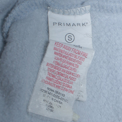 Womens UK Size S Primark Blue Pullover Sweatshirt