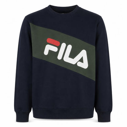 Mens UK Size XL FILA Blue Pullover Sweatshirt