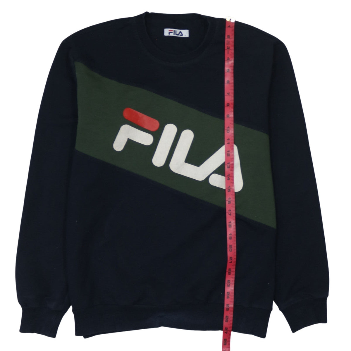 Mens UK Size XL FILA Blue Pullover Sweatshirt