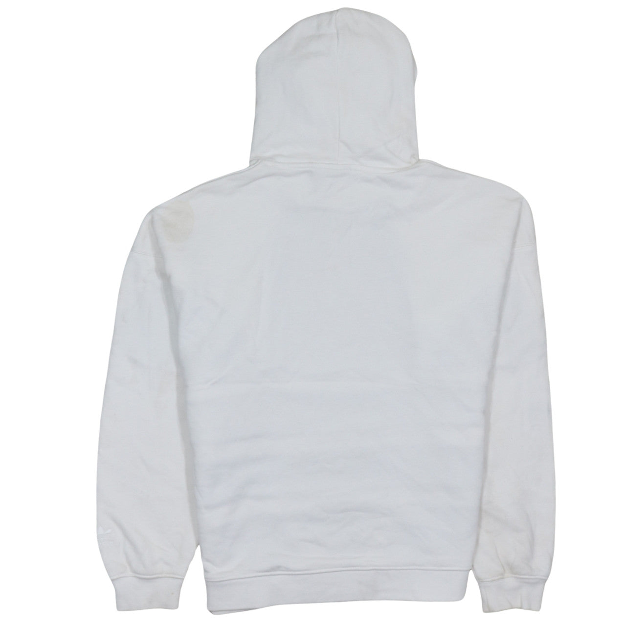 Womens UK Size 10 adidas White Pullover Hoodie
