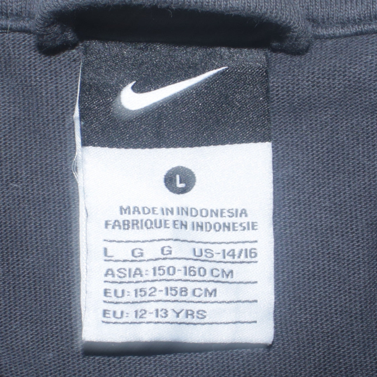Boys UK Size 12-13 Years Nike Black Track Jacket
