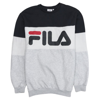 Mens UK Size S FILA Multicoloured Pullover Sweatshirt