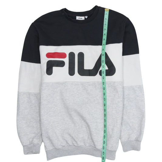 Mens UK Size S FILA Multicoloured Pullover Sweatshirt