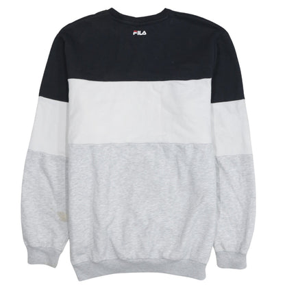 Mens UK Size S FILA Multicoloured Pullover Sweatshirt