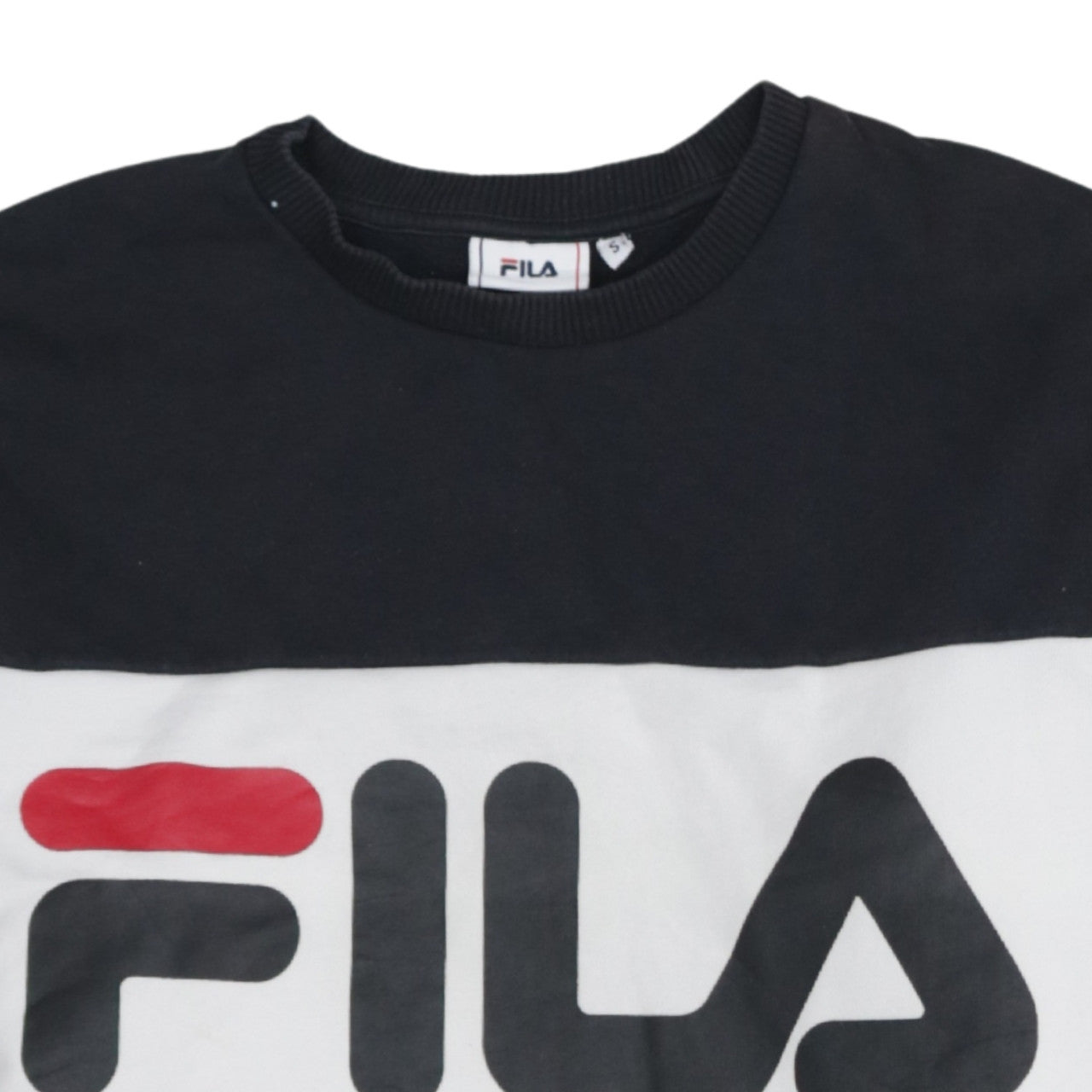 Mens UK Size S FILA Multicoloured Pullover Sweatshirt