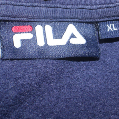 Mens UK Size XL FILA Blue Pullover Sweatshirt