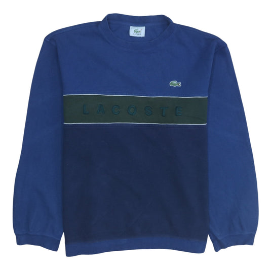 Mens UK Size L Lacoste Blue Pullover Sweatshirt