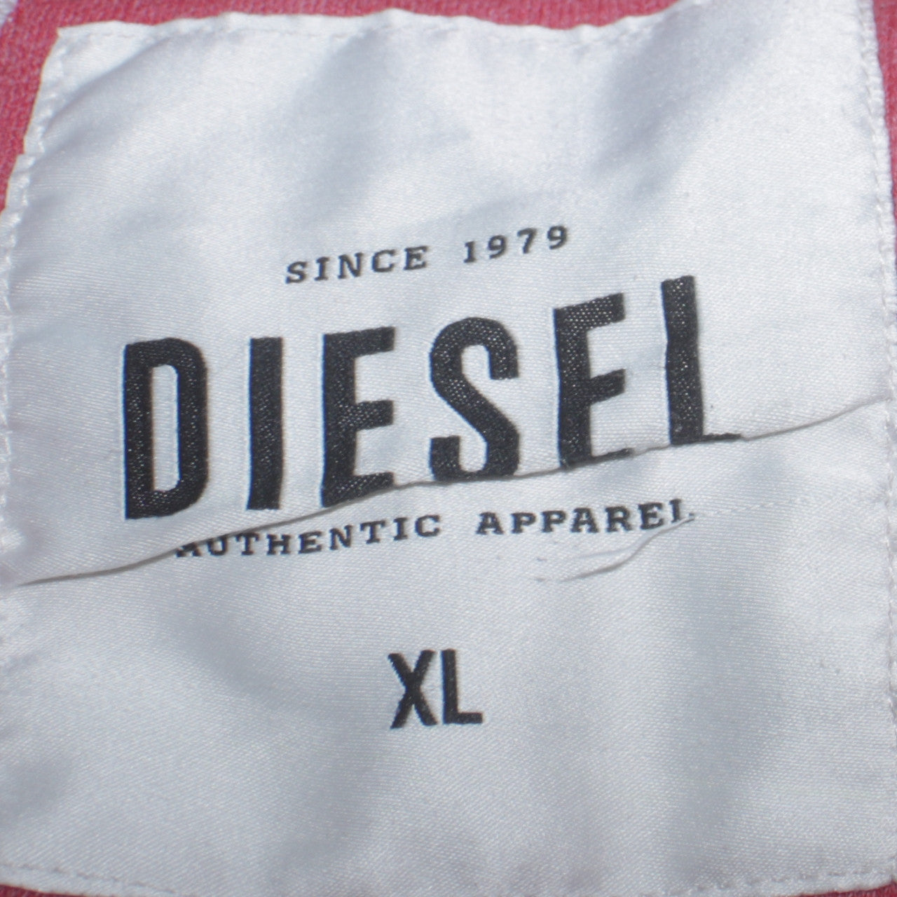 Mens UK Size XL Diesel Multicoloured 1/2 Zip Hoodie