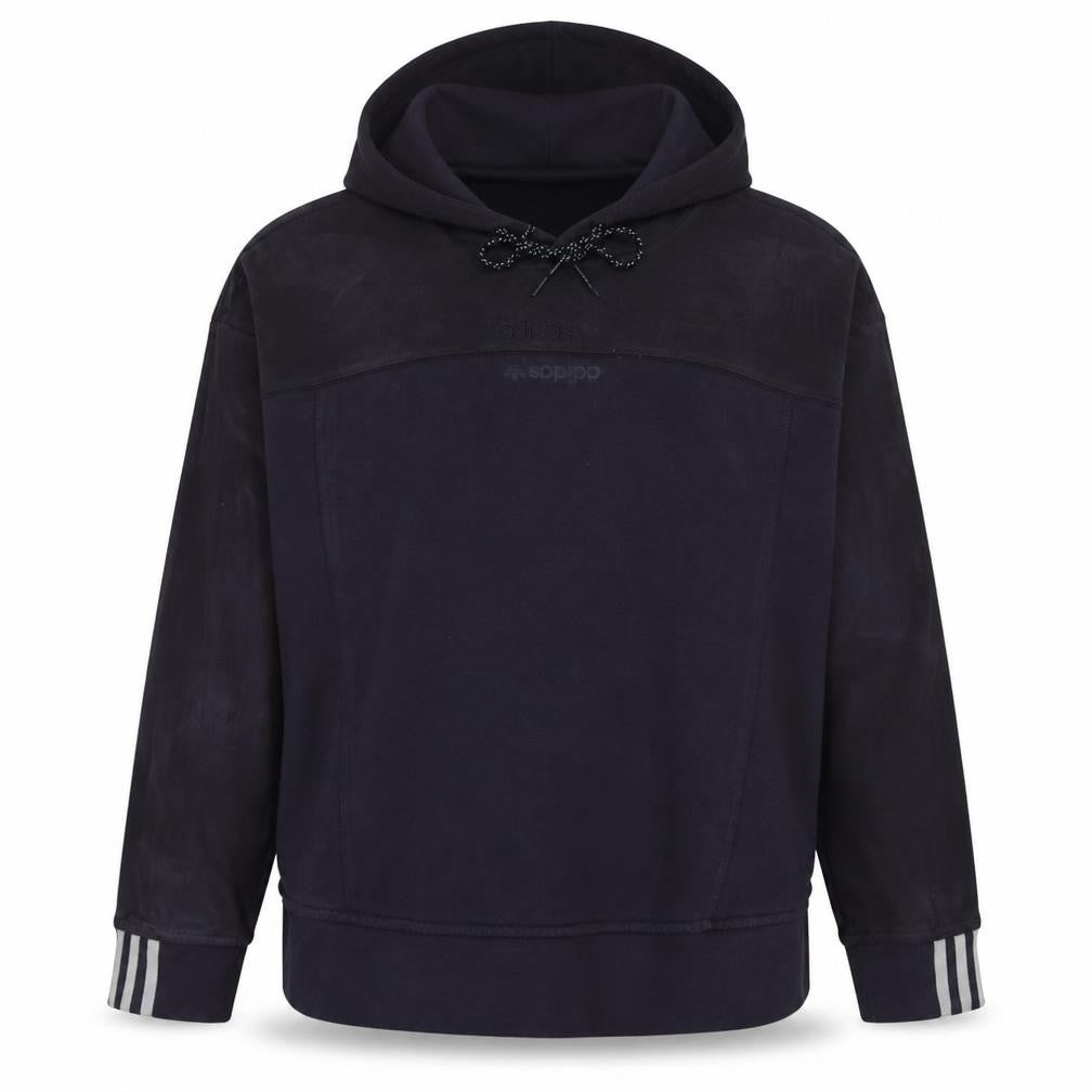 Womens UK Size 10 adidas Black Pullover Hoodie