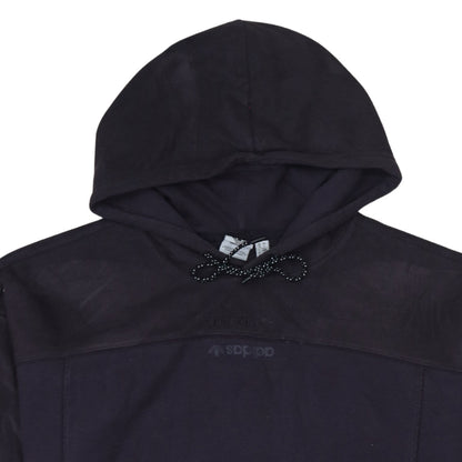 Womens UK Size 10 adidas Black Pullover Hoodie