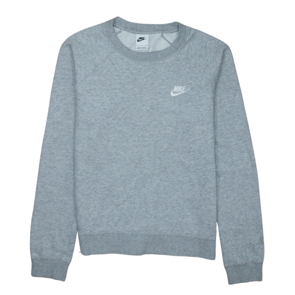 Mens UK Size S Nike Grey Pullover Sweatshirt