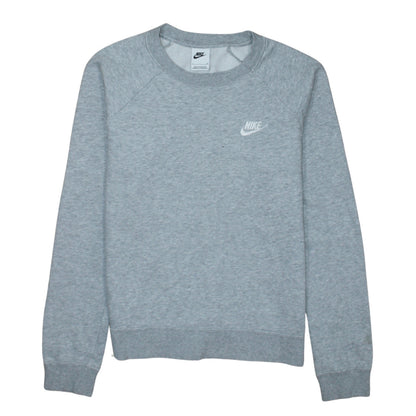 Mens UK Size S Nike Grey Pullover Sweatshirt