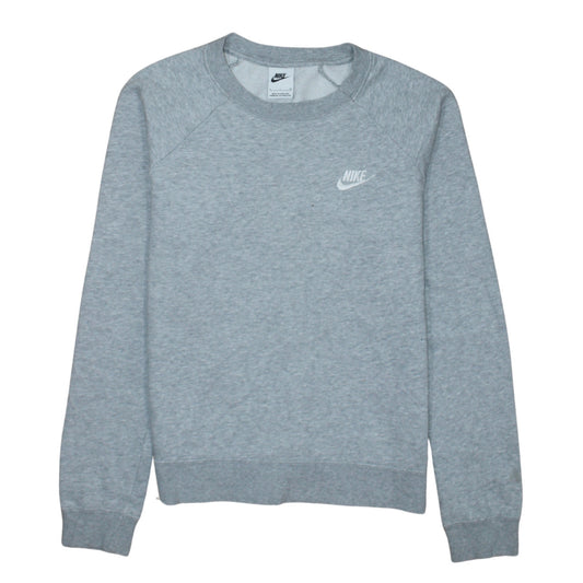 Mens UK Size S Nike Grey Pullover Sweatshirt