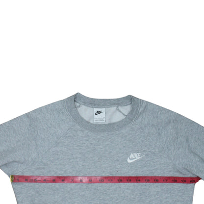 Mens UK Size S Nike Grey Pullover Sweatshirt