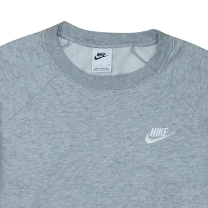 Mens UK Size S Nike Grey Pullover Sweatshirt