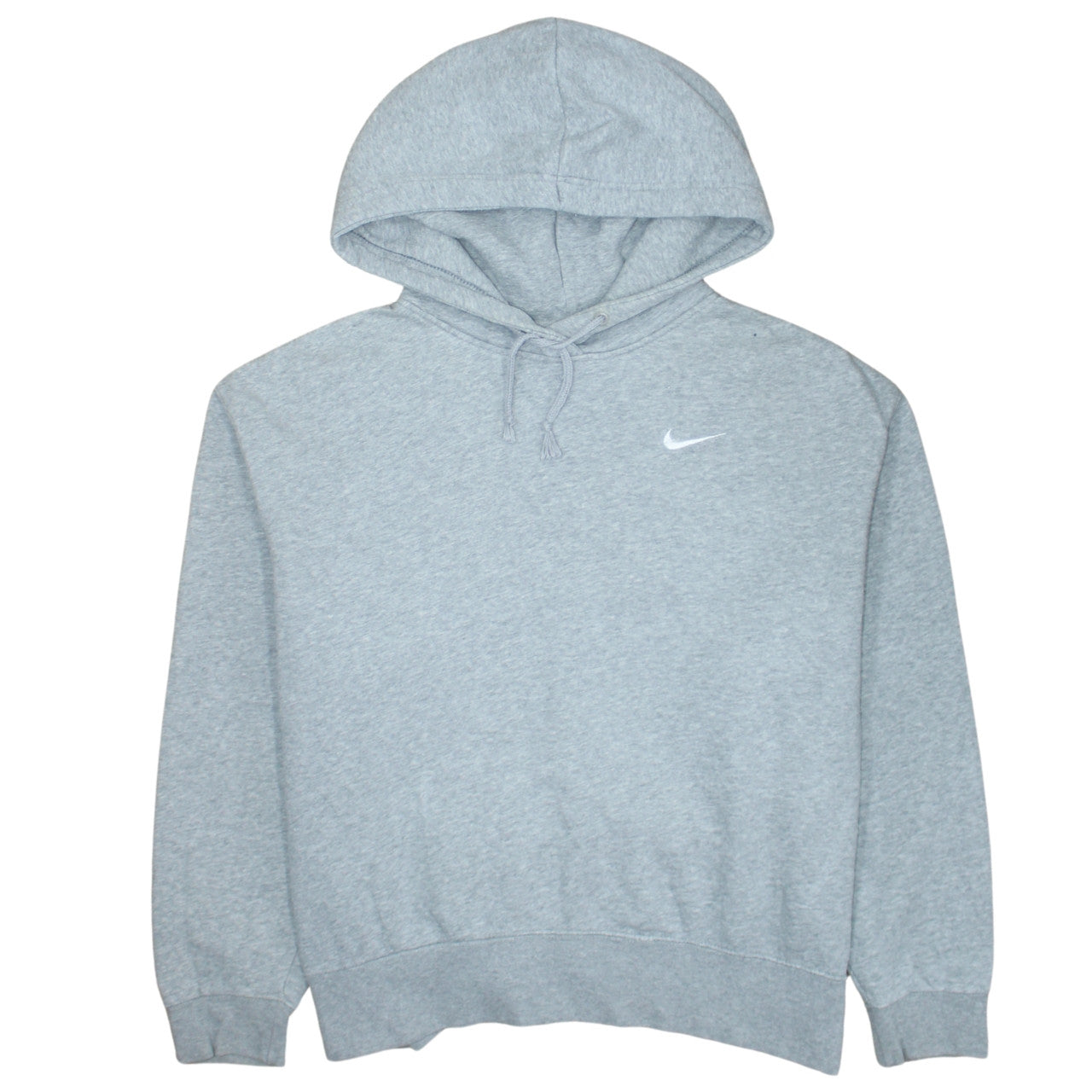 Womens UK Size M Nike Grey Pullover Hoodie