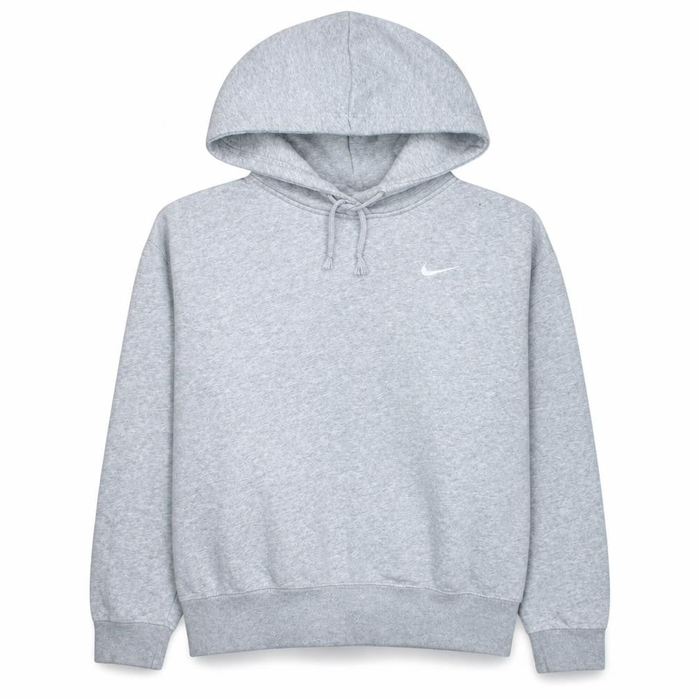 Womens UK Size M Nike Grey Pullover Hoodie