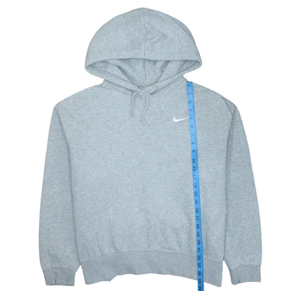Womens UK Size M Nike Grey Pullover Hoodie