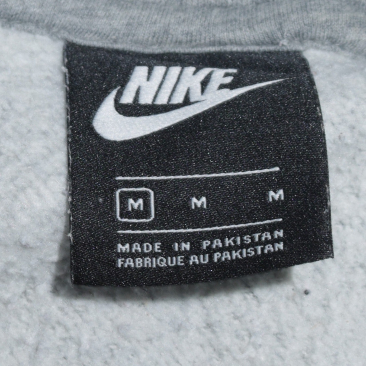 Womens UK Size M Nike Grey Pullover Hoodie
