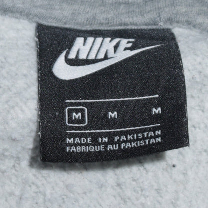 Womens UK Size M Nike Grey Pullover Hoodie