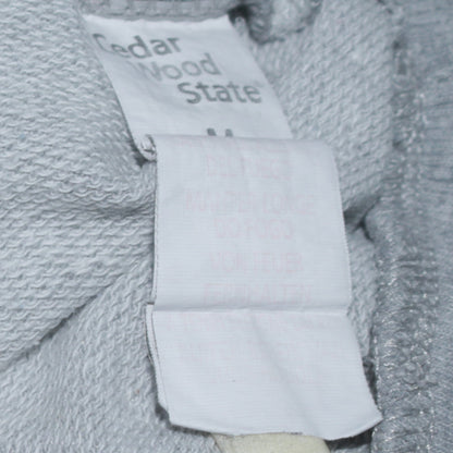 Mens UK Size M Cedar Wood State Grey Pullover Sweatshirt