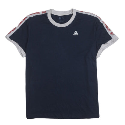 Mens UK Size XL Reebok Blue  T-Shirt