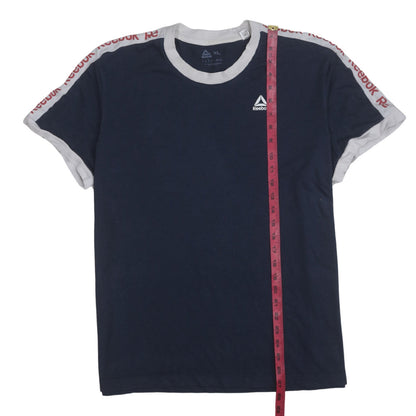 Mens UK Size XL Reebok Blue  T-Shirt