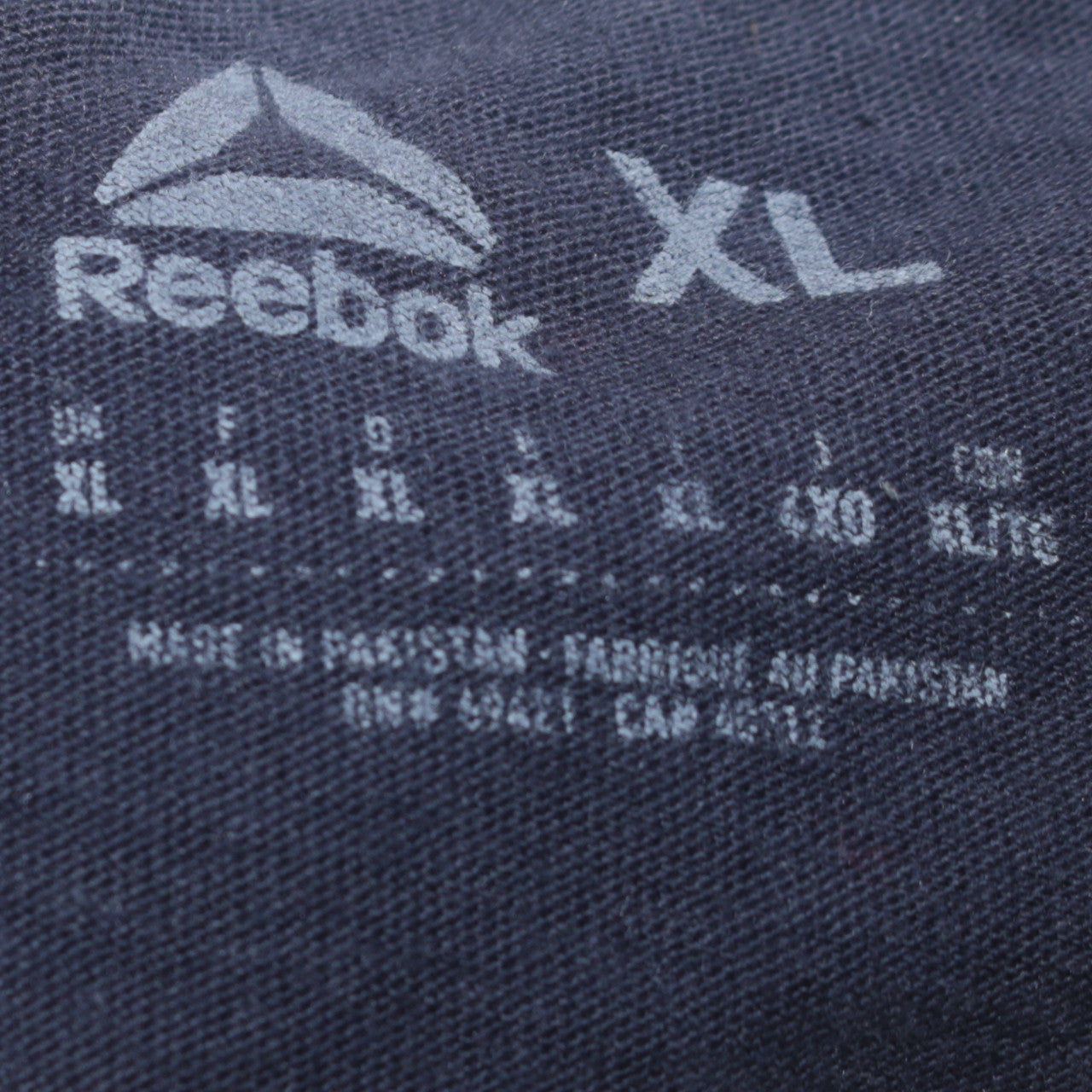 Mens UK Size XL Reebok Blue  T-Shirt