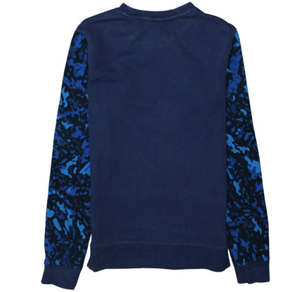 Mens UK Size M Nike Blue Pullover Sweatshirt