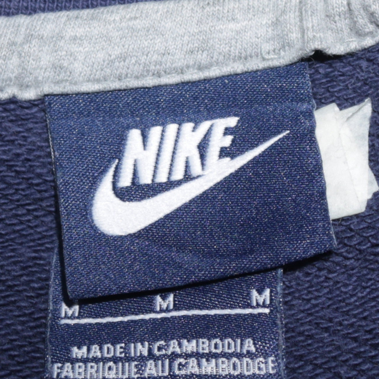 Mens UK Size M Nike Blue Pullover Sweatshirt