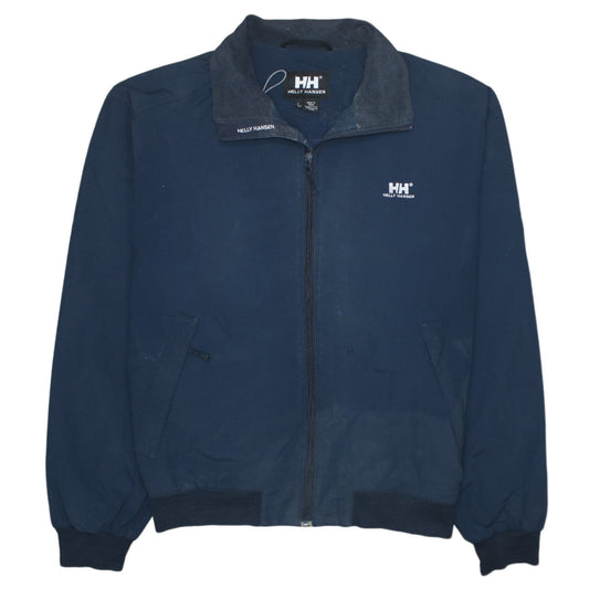 Mens UK Size L Helly Hansen Blue Bomber Jacket