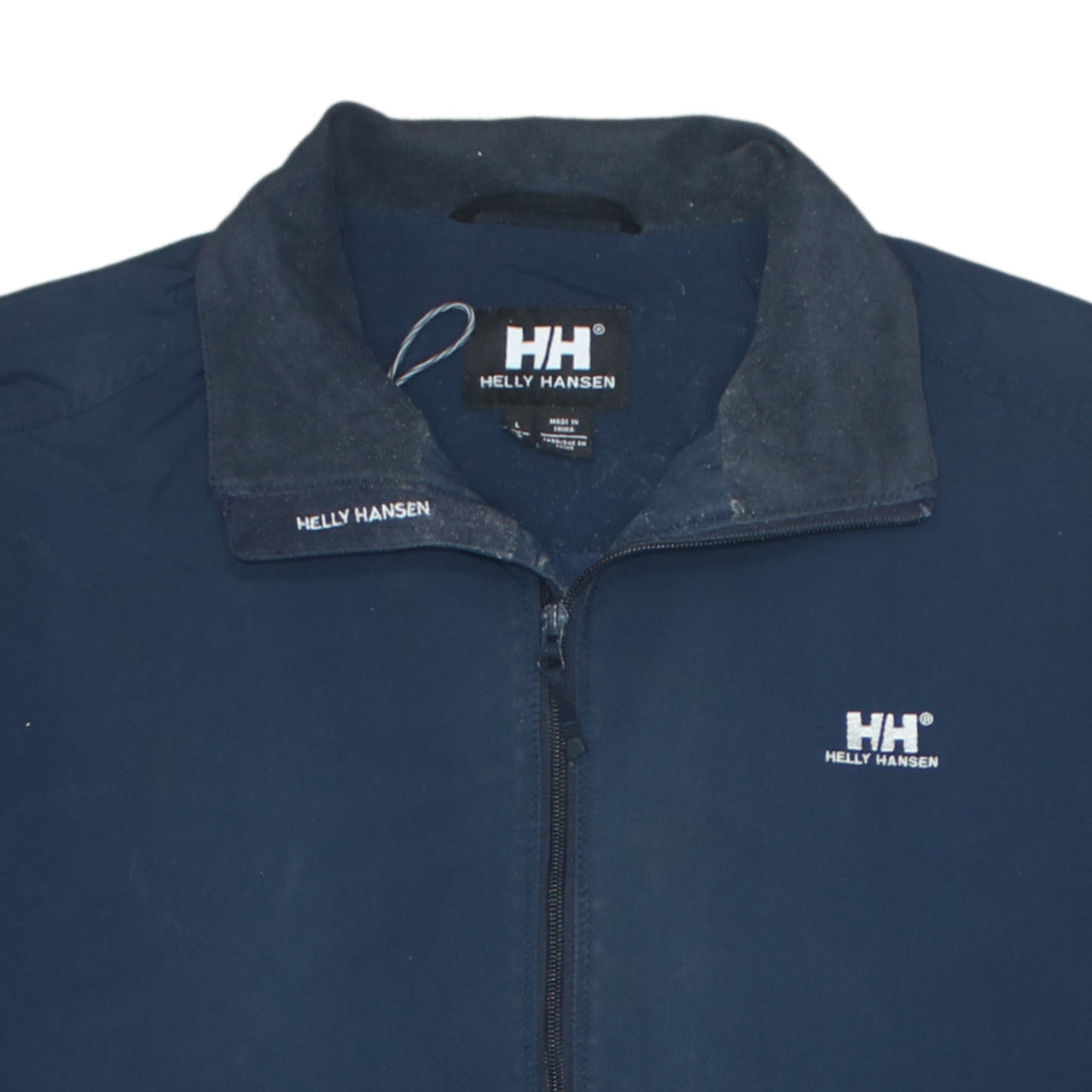 Mens UK Size L Helly Hansen Blue Bomber Jacket
