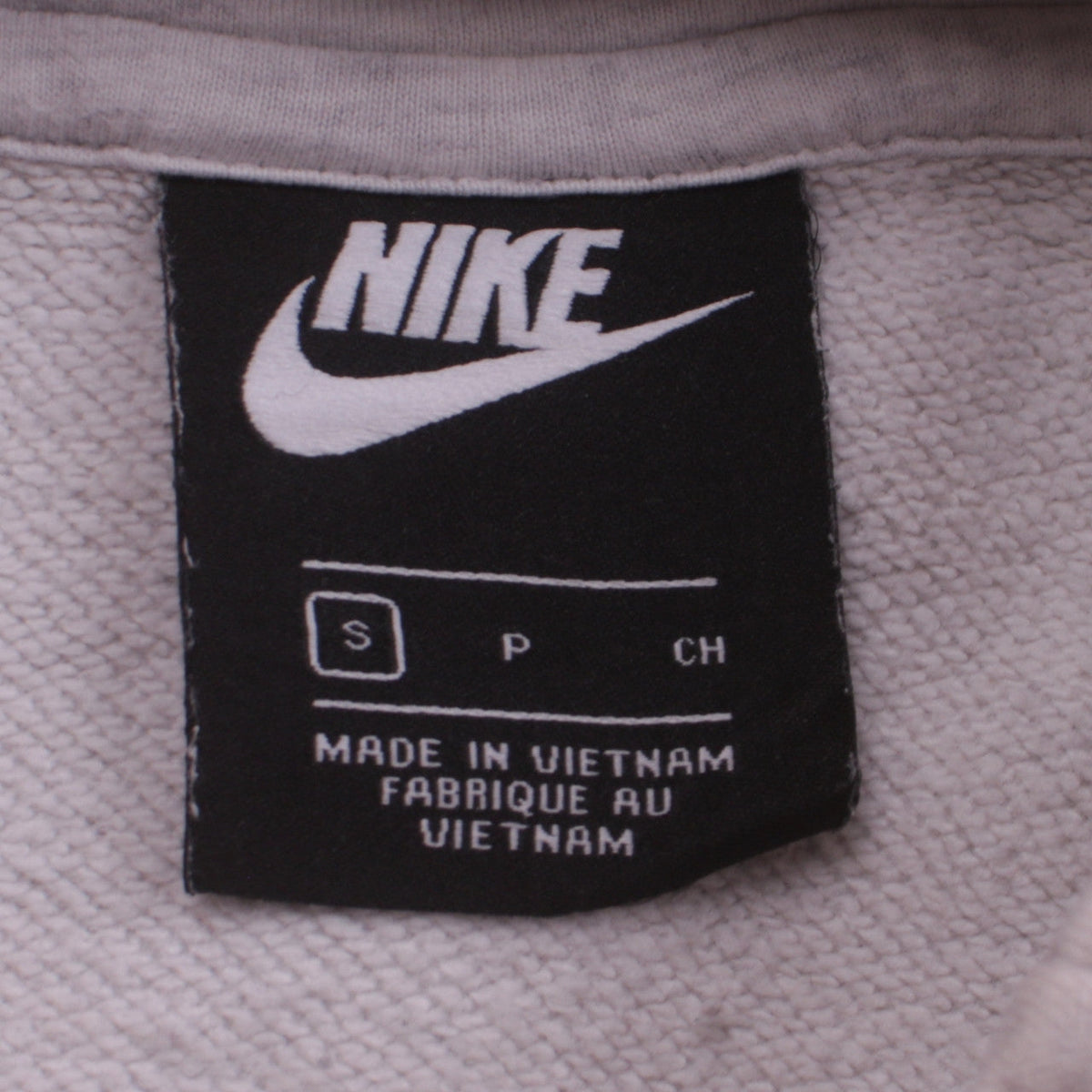 Mens UK Size S Nike Grey Pullover Hoodie
