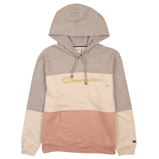Womens UK Size L Champion Multicoloured Pullover Hoodie