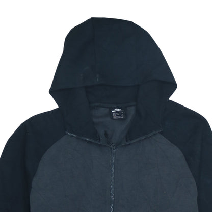 Mens UK Size XL Nike Black Full Zip Hoodie