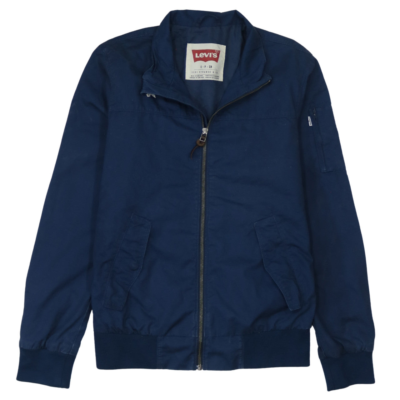 Mens UK Size S Levi's Blue Bomber Jacket