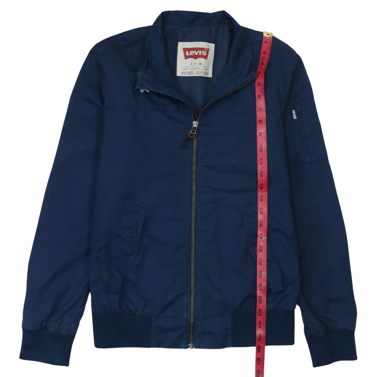 Mens UK Size S Levi's Blue Bomber Jacket