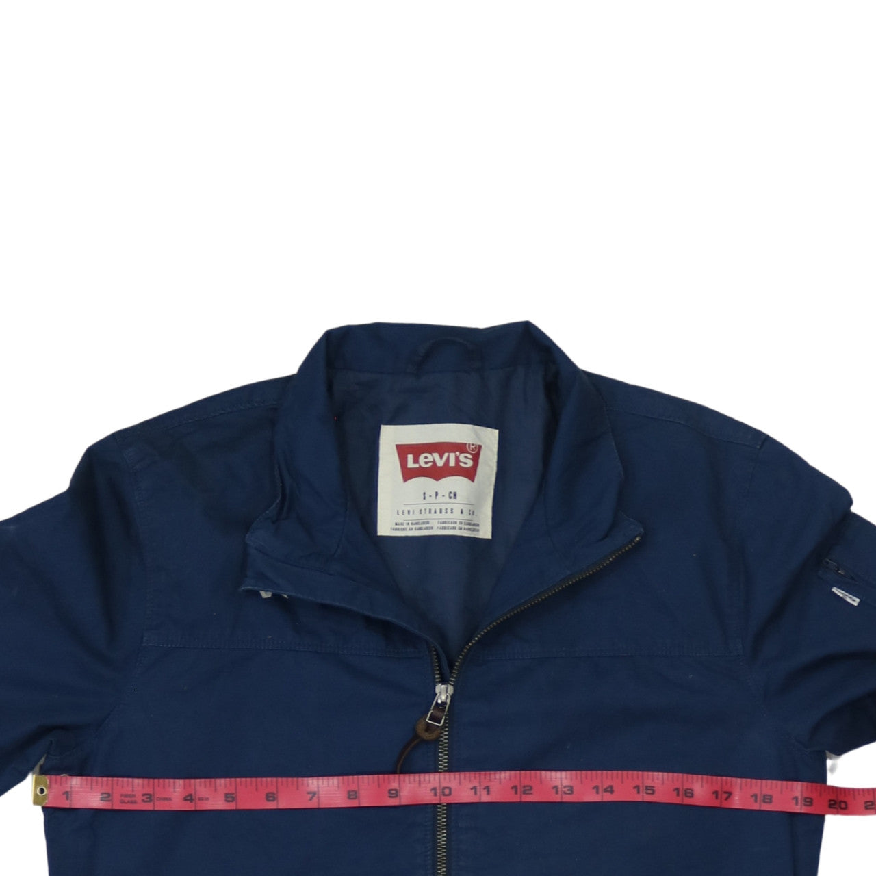Mens UK Size S Levi's Blue Bomber Jacket