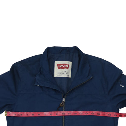 Mens UK Size S Levi's Blue Bomber Jacket