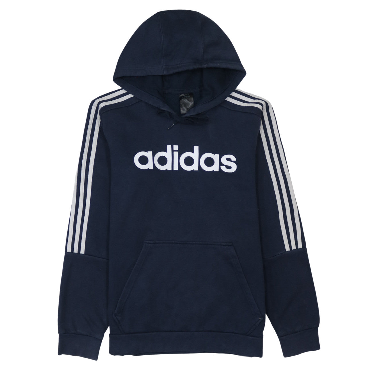 Mens UK Size M adidas Blue Pullover Hoodie