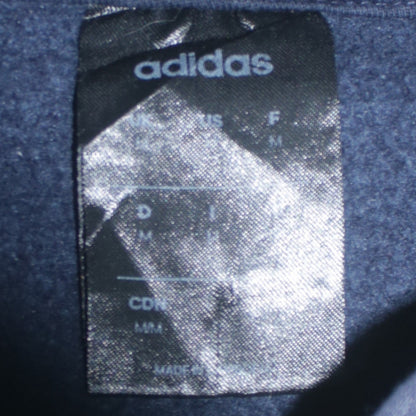 Mens UK Size M adidas Blue Pullover Hoodie