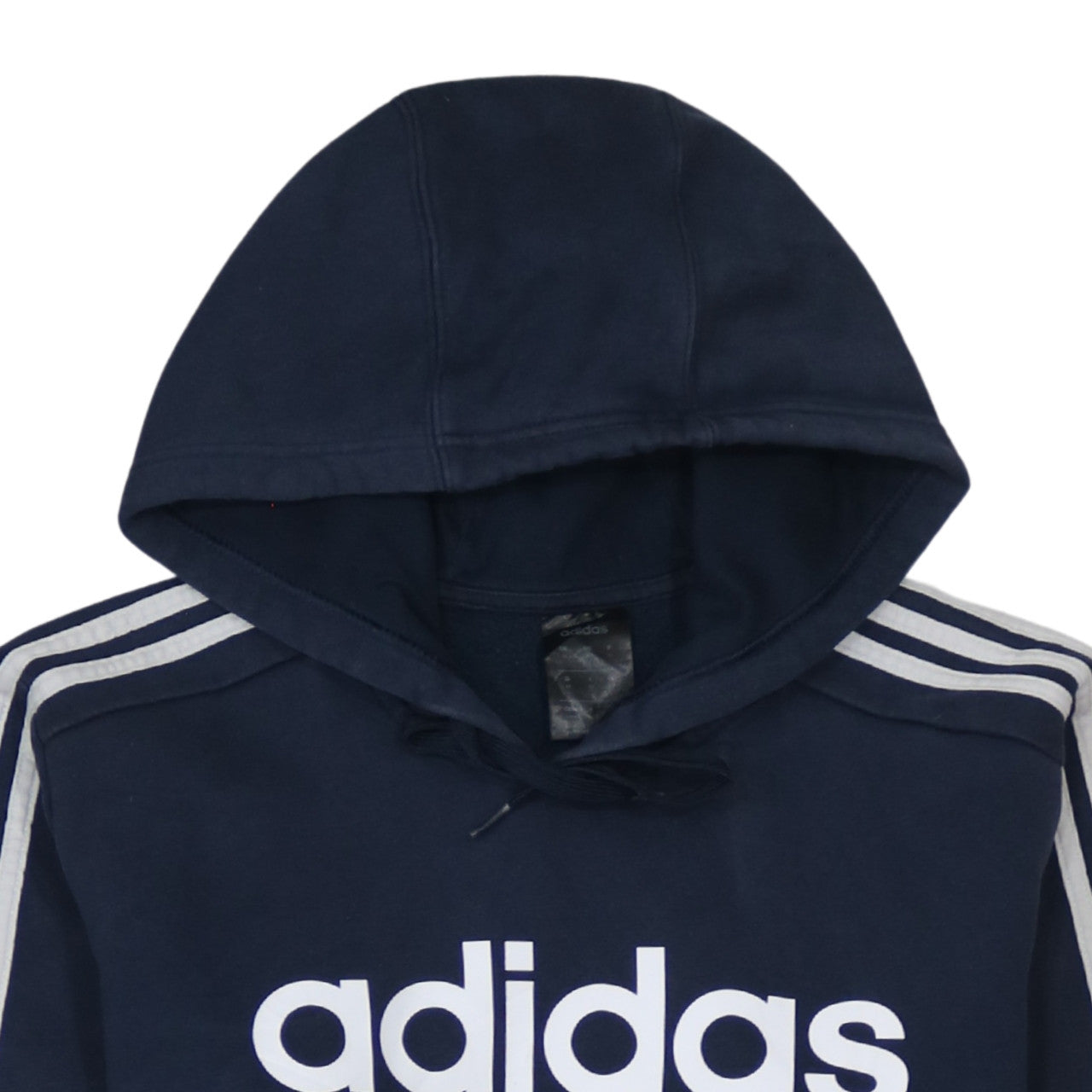 Mens UK Size M adidas Blue Pullover Hoodie