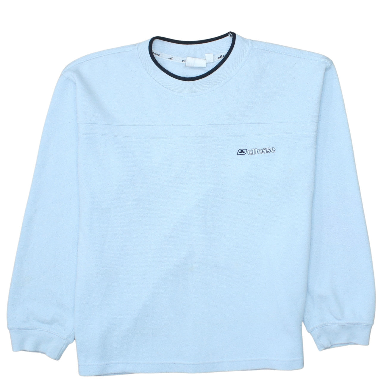 Womens UK Size 14 ellesse Blue Pullover Sweatshirt