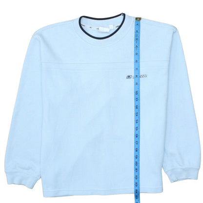 Womens UK Size 14 ellesse Blue Pullover Sweatshirt