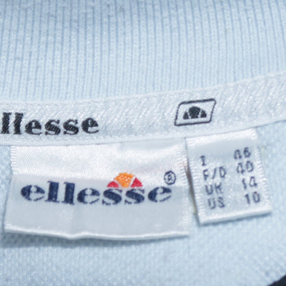 Womens UK Size 14 ellesse Blue Pullover Sweatshirt