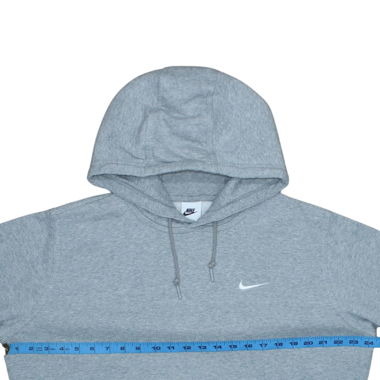Mens UK Size L Nike Grey Pullover Hoodie