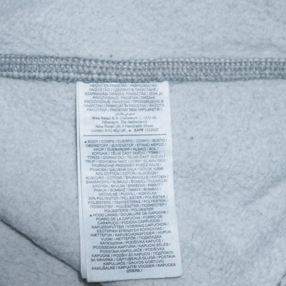 Mens UK Size L Nike Grey Pullover Hoodie