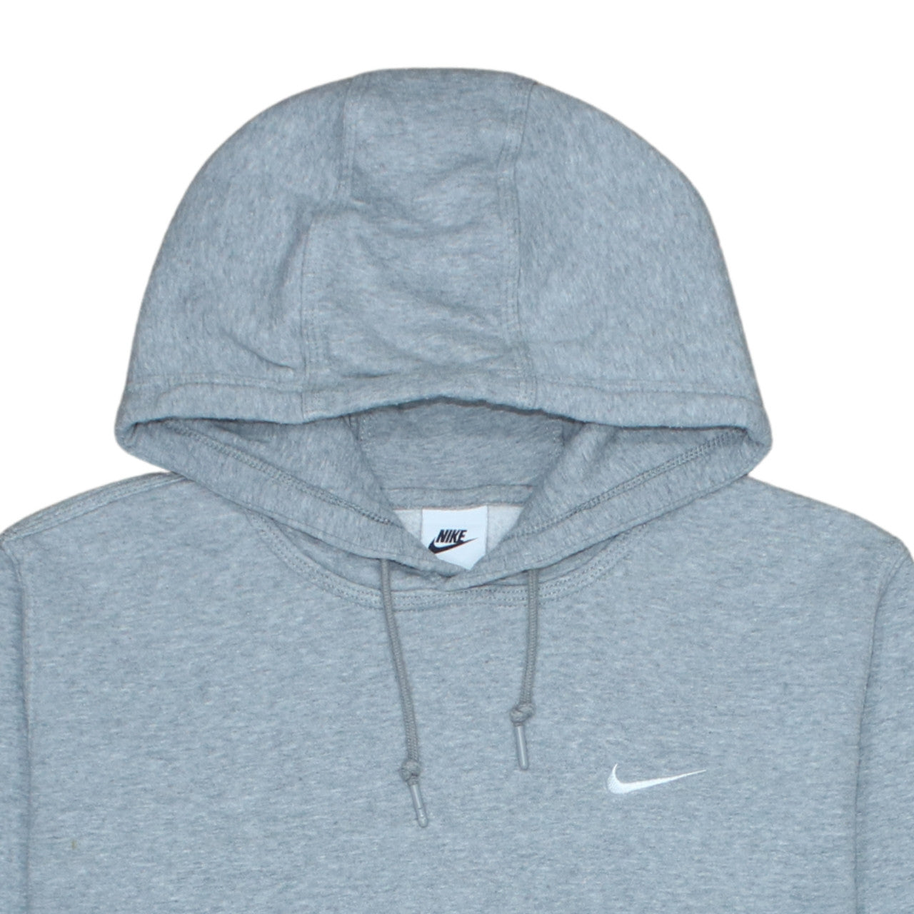 Mens UK Size L Nike Grey Pullover Hoodie